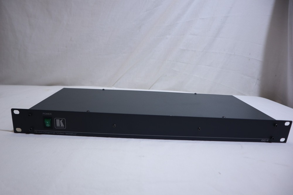 KRAMER QUAD CHANNEL VIDEO ISOLATOR W/WIRED MODEL#OC-4