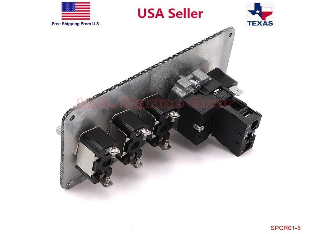 Racing Car Ignition Switch Engine Start Push Button LED Toggle Panel 12V