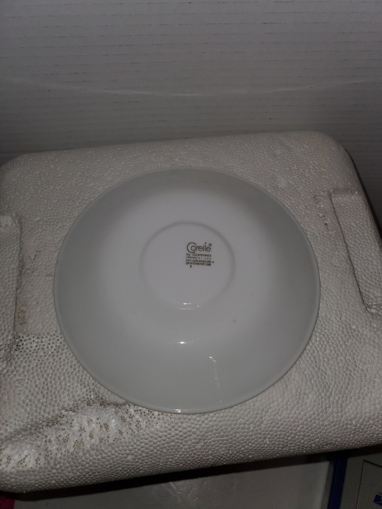 Corelle Meadow Pattern Green Ring Saucer Replacement