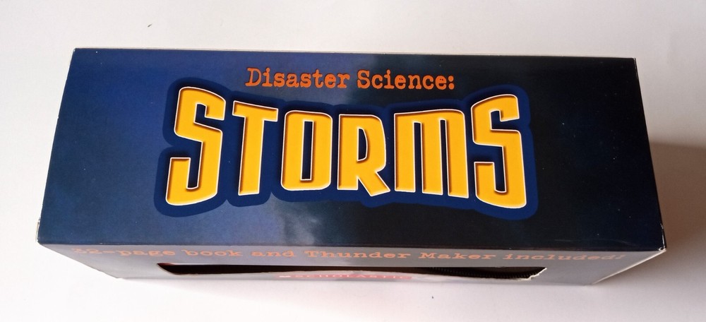 Scholastic Thunder Maker Kit, STEM, "Disaster Science: Storms" Book Included, 8+