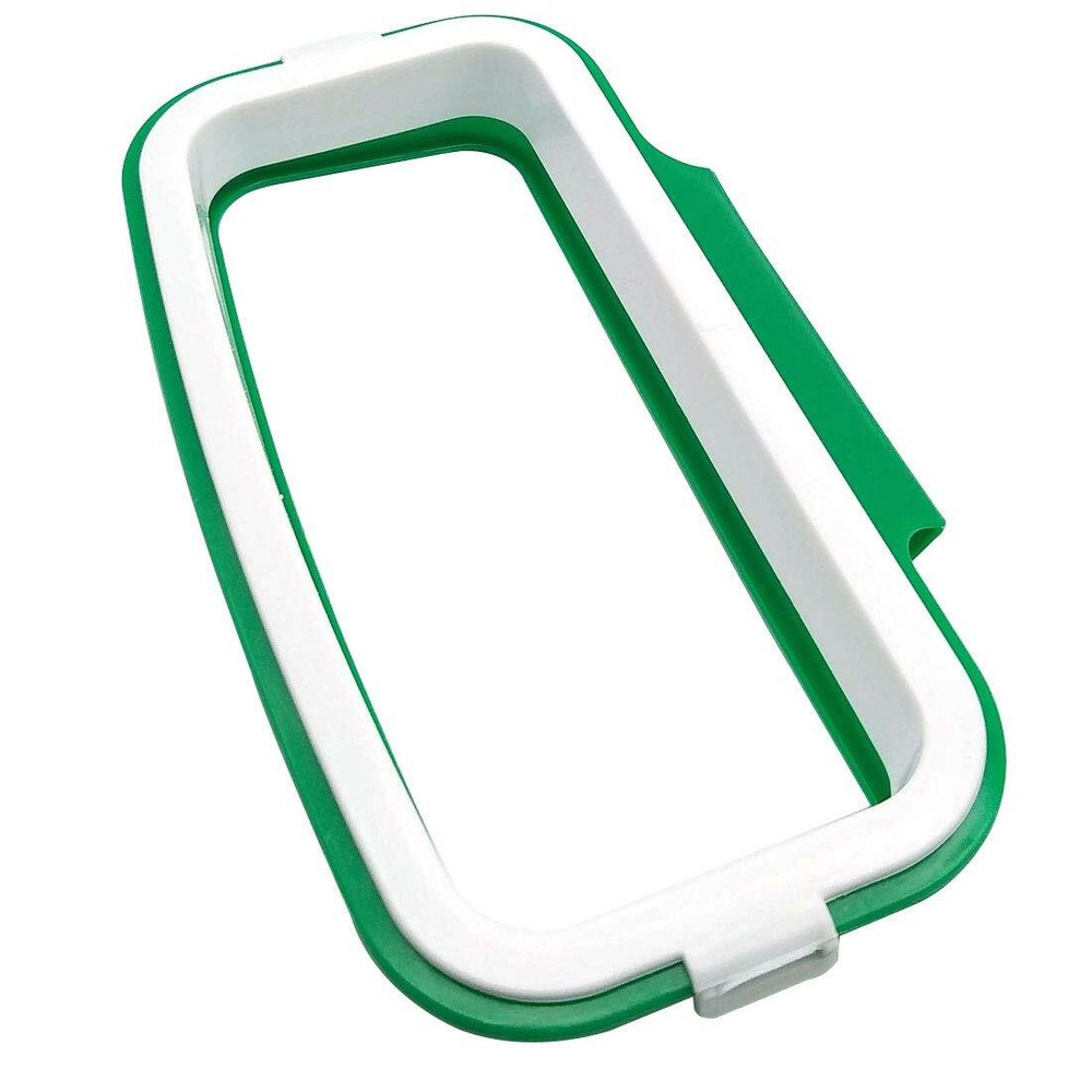 Office Garbage Bag Holder with Trash Bin Storage Rack