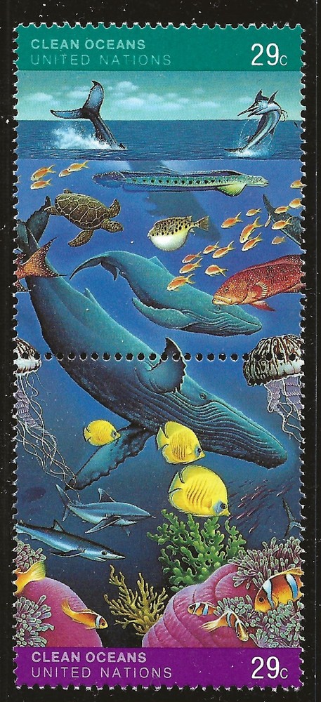 UN Scott #NY 603-04, Pair 1992 Complete Set FVF MNH