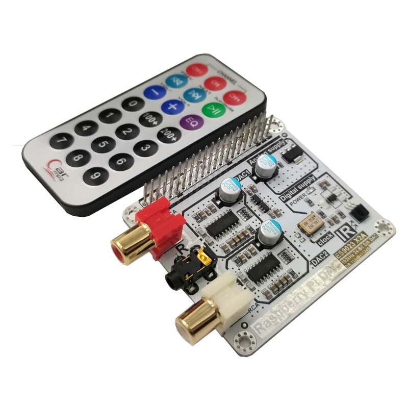 New volumio moode Raspberry Pi DAC Raspberry Pi 4B HIFI Dual Decoding DAC I2S