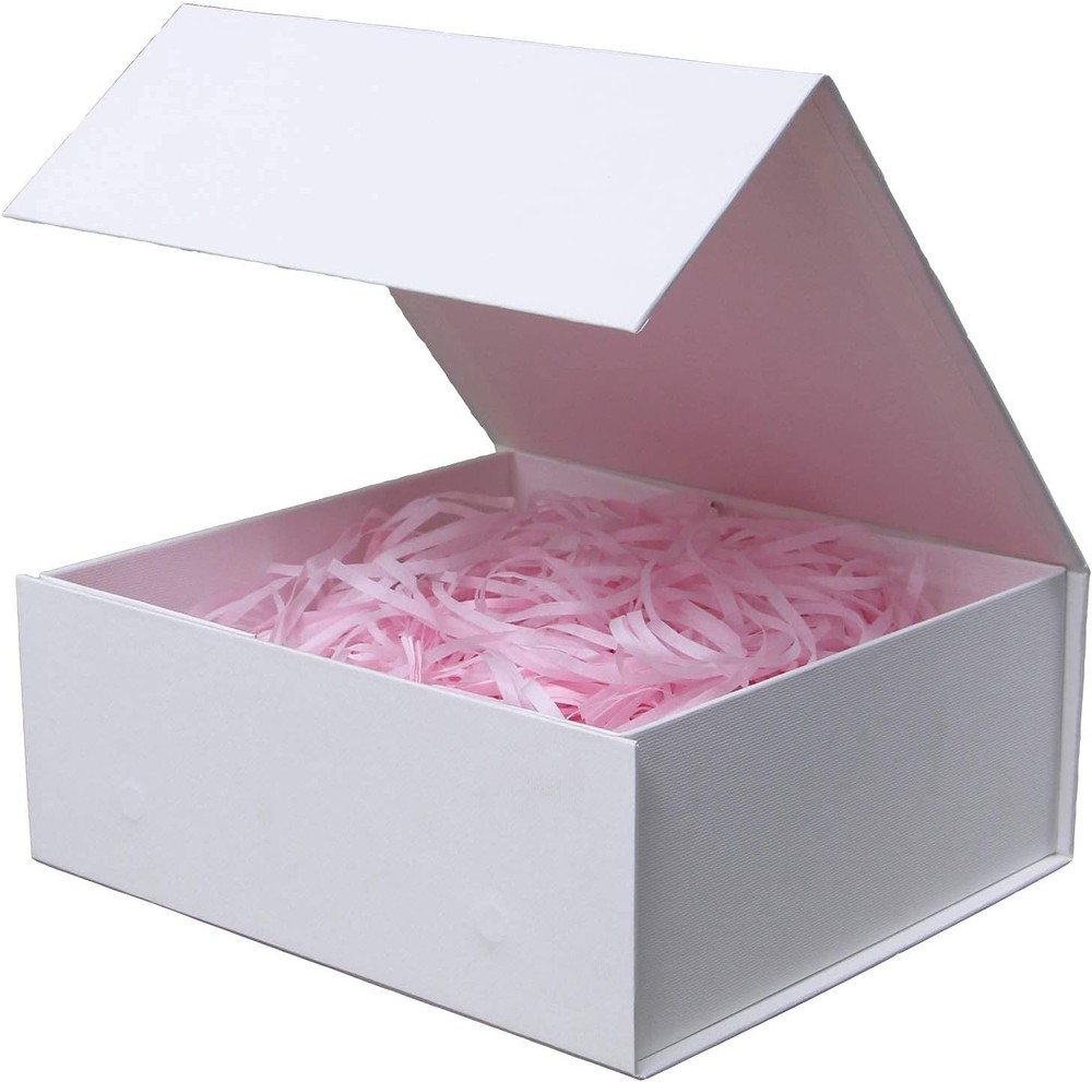 Rs White  Box with Lids,.  Boxes for Presents, Magnetic