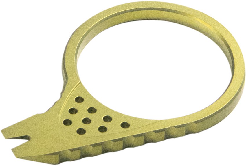 Kubey Gold Titanium Keyring Pry Bar Multi-Tool 410D