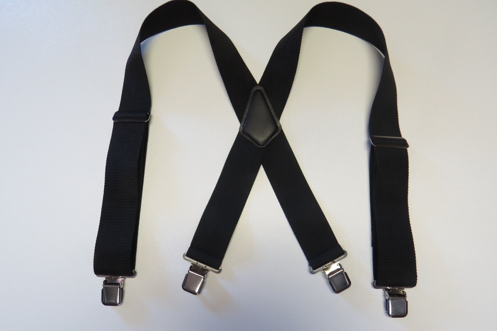 Men's Suspenders - Strong Clips, Many Colors, X Style 1.5" & 2", USA Made