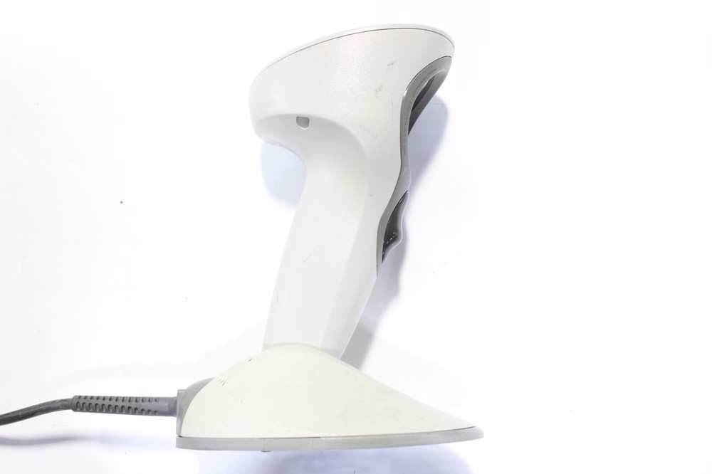 Symbol M2007-I400R Cyclone Handheld Barcode Scanner 5.2V With USB Cable - White