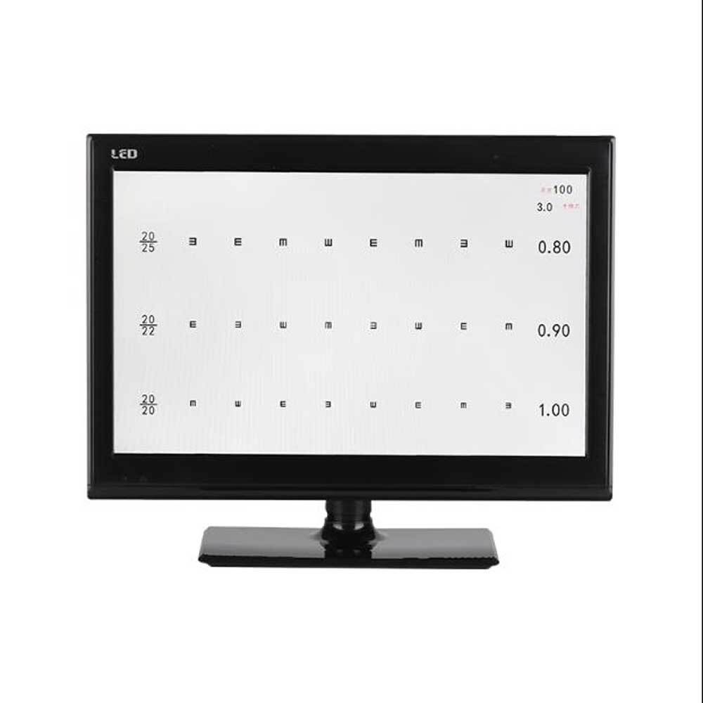 Vision Chart Panel Led Visual Acuity Testing LCD Optical Tester 21.5 Inch Screen