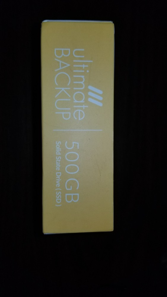 Ultimate Backup Solid State Drive 500GB SSD with Anivirus Protection
