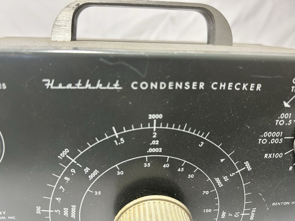 Heathkit C-3 Capacitor Tester Condenser Checker