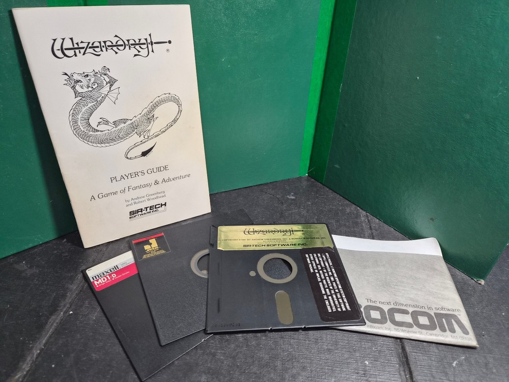 Wizardry Apple Pascal 1981 Floppy Disc untested Vintage Sir TEch