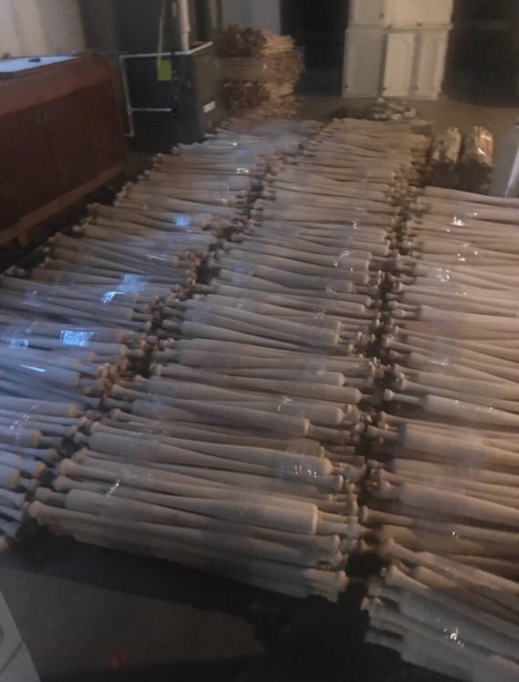 4-34” CRAFT QUALITY Wood Blem Baseball Bats (Free Shipping!)