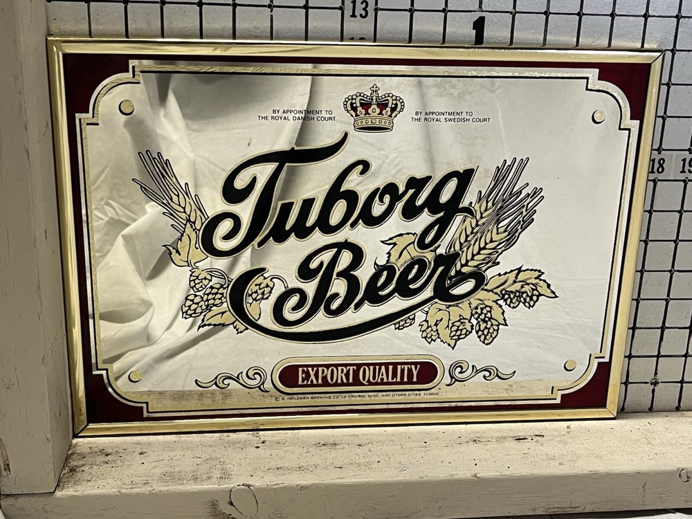 TUBORG BEER EXPORT QUALITY Mirror