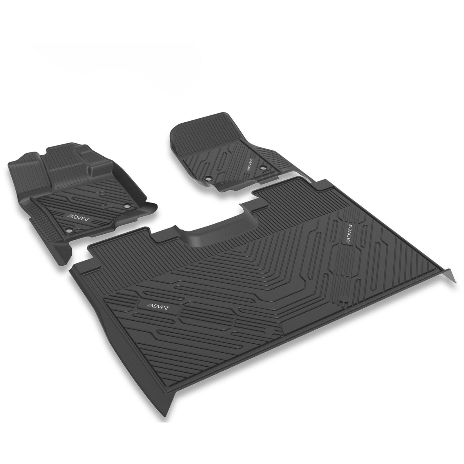 Advent All Weather Floor Mats Compatible with 2015-2026 F-150 and F-150 Raptor