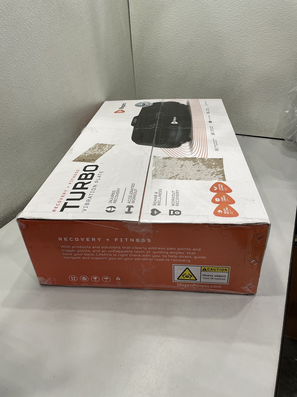 Lifepro Turbo Vibration Plate Exercise Machine, Black