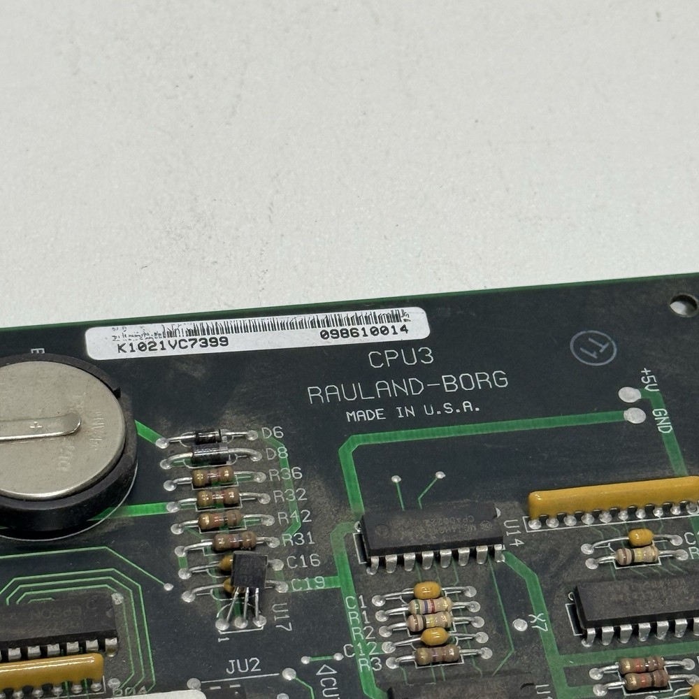 Rauland-Borg VC7399 CPU3 Card
