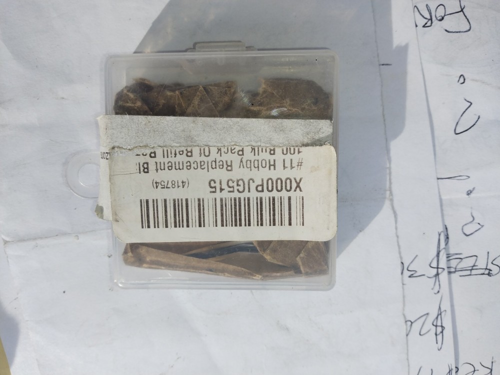 #11 B1 Hobby Blade - 100 pack