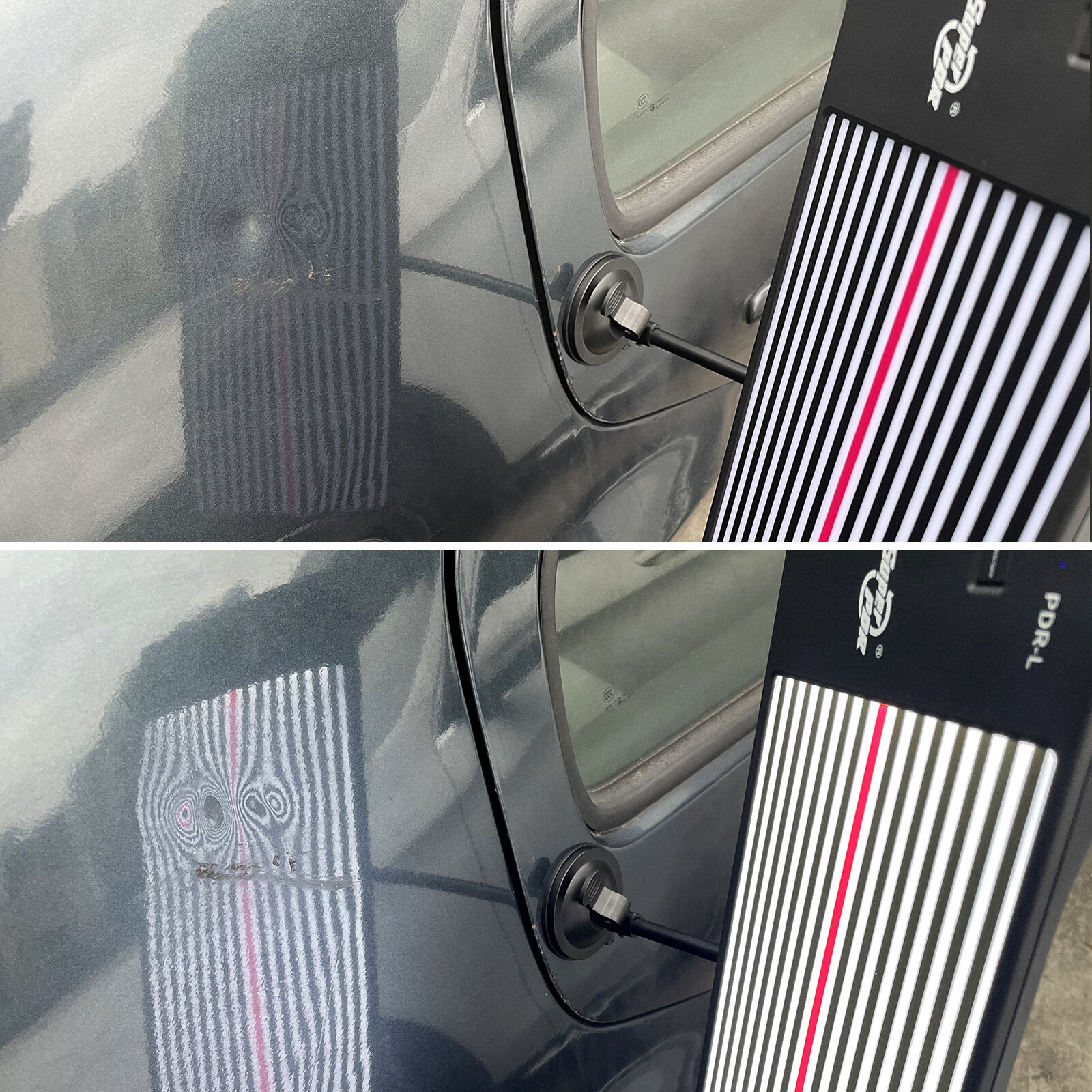 Paintless Dent Repair Removal PDR LED Line Board Light Scratch Reflector Tool