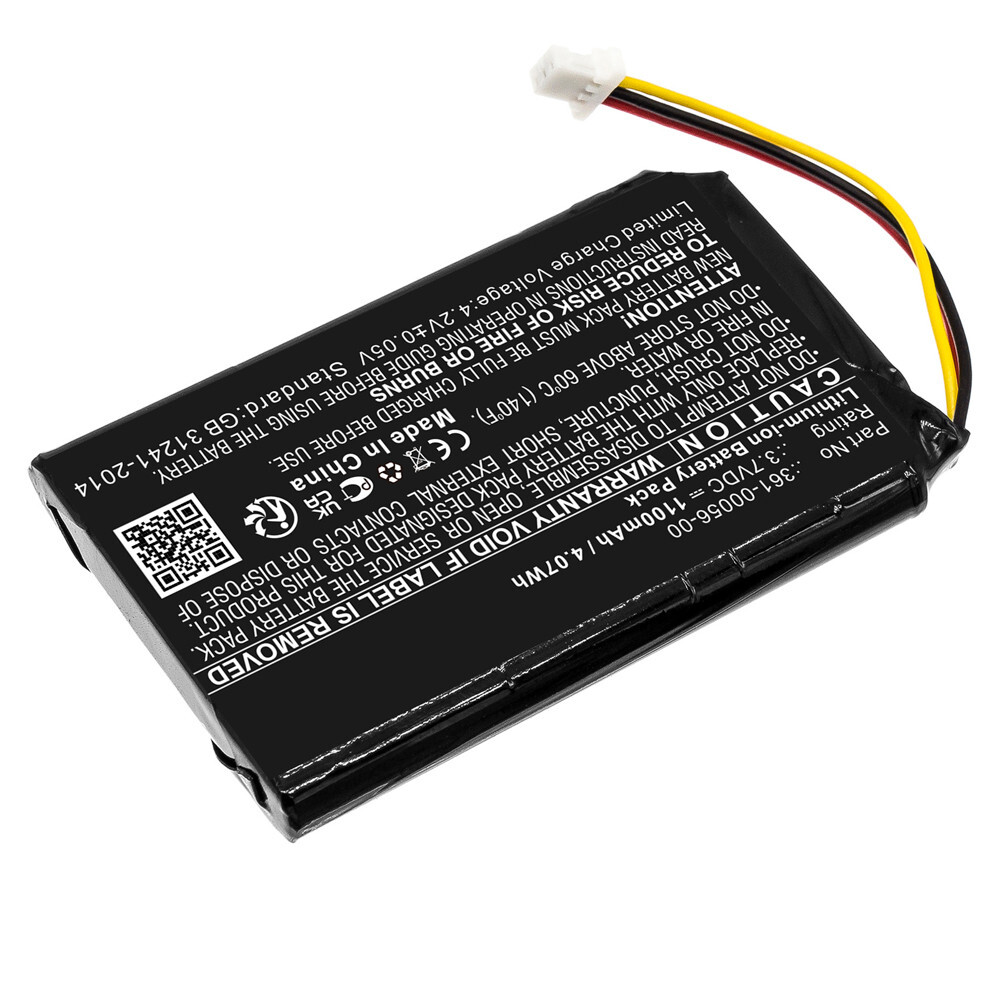 Garmin Nuvi 30 50 50LM 52 52LM 55 55LM Battery 361-00056-00 361-00056-50 1100mAh