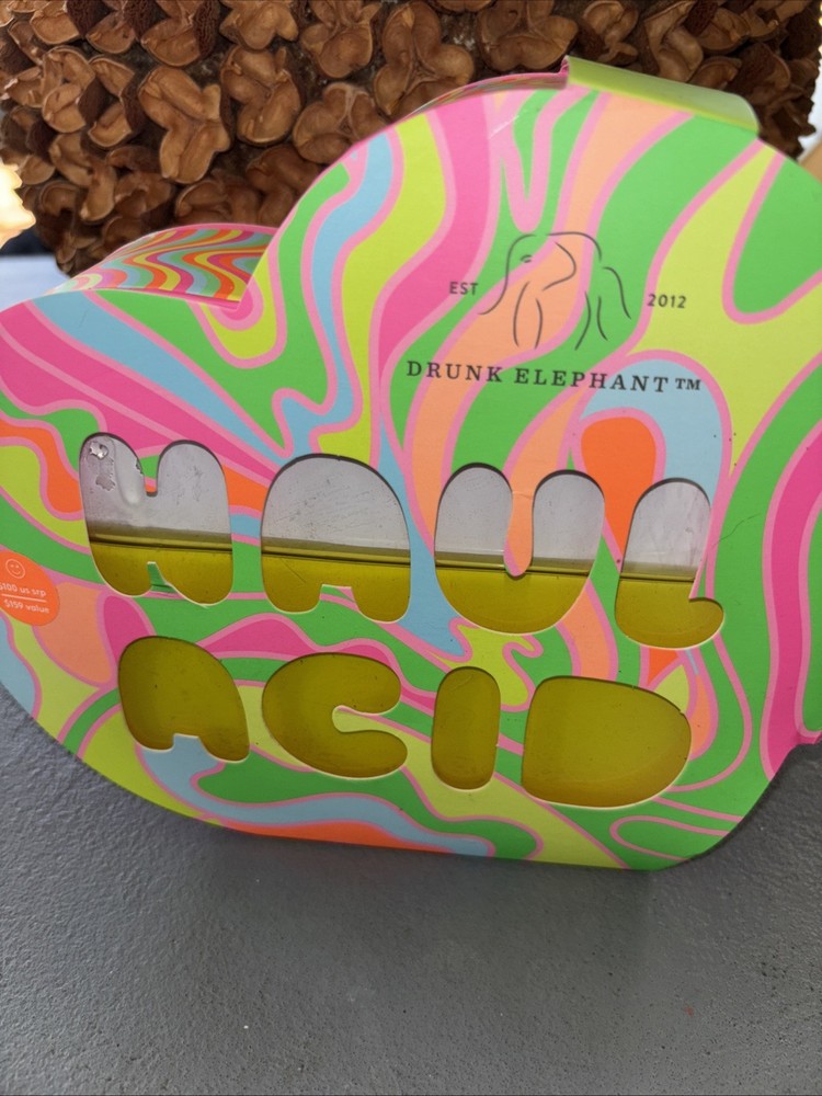 Drunk Elephant Haul Acid Kit  Nib Read