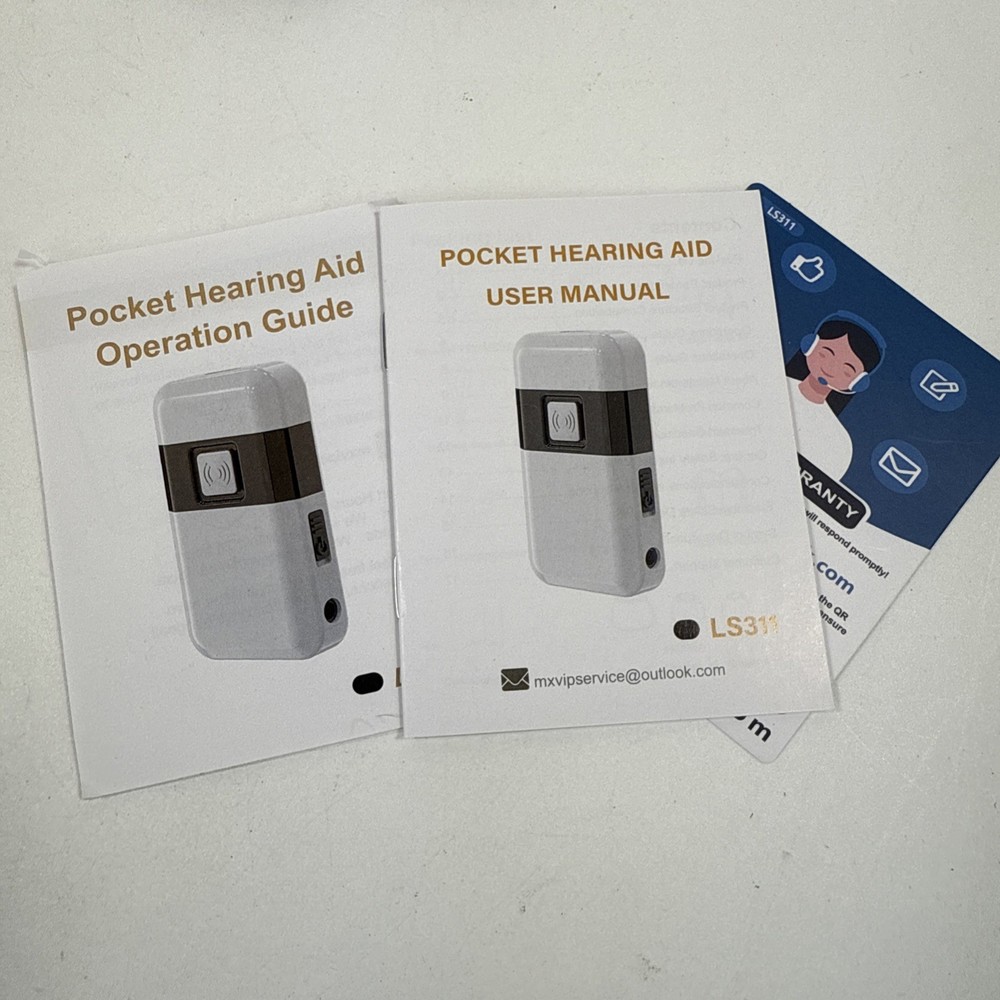 Pocket Hearing Aid Model LS311