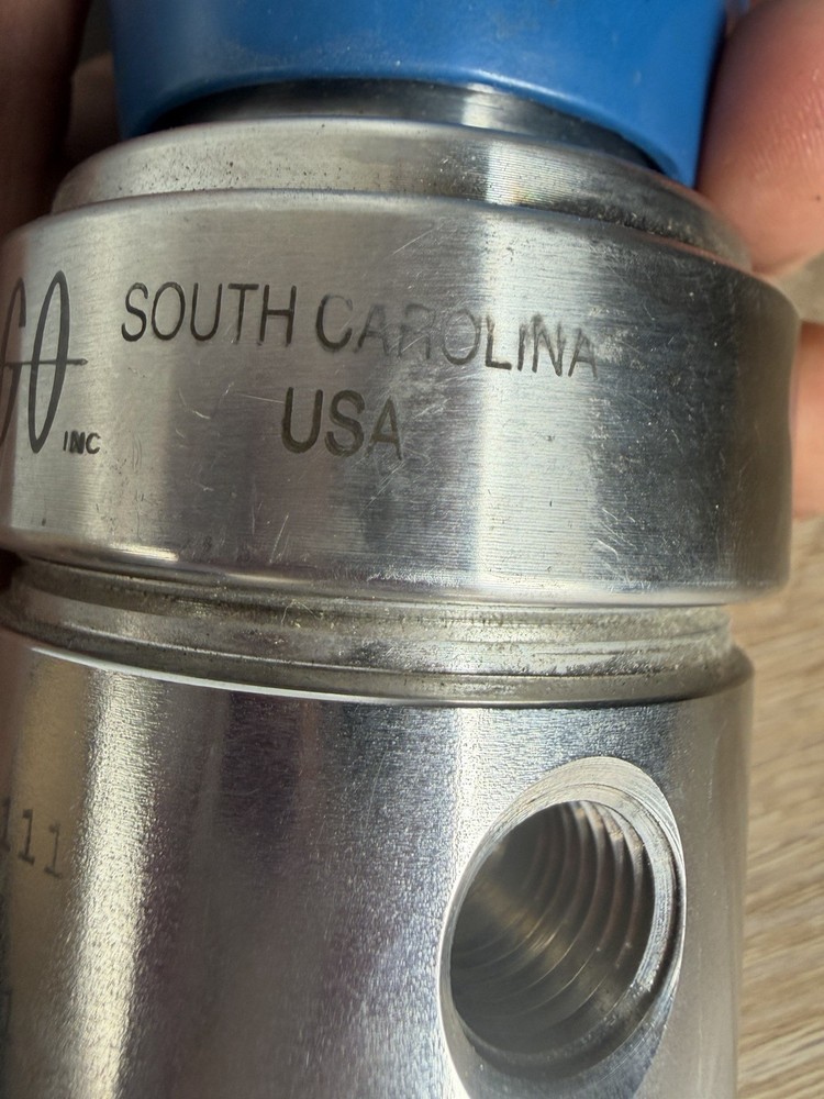 GO Regulator pressure regulator