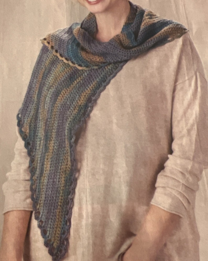 CROCHET ~ “Little Arches Shawlette” ~ PATTERN~