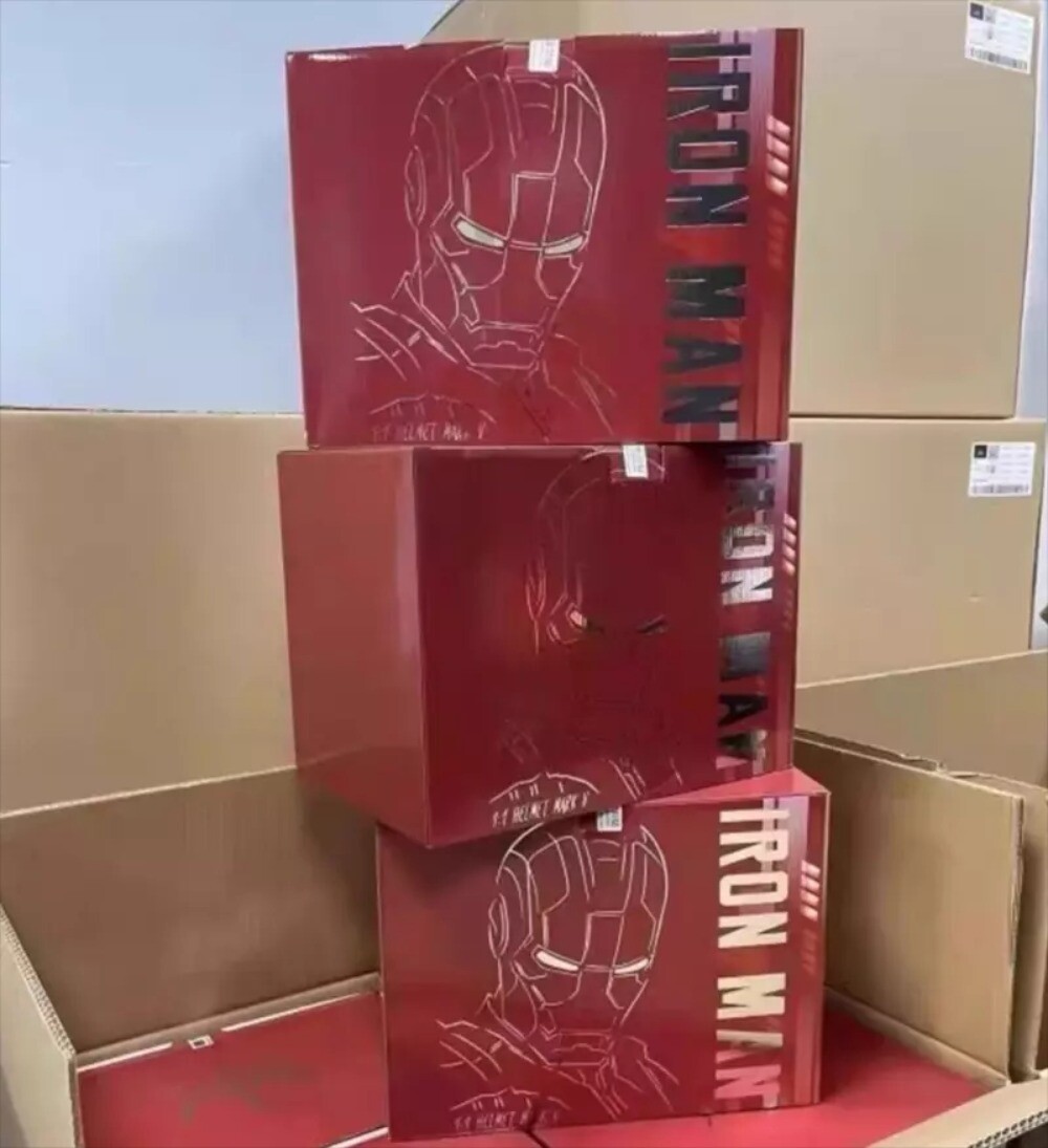 Autoking Iron Man Helmet MK5 1/1 Voice-controlled Mask Transform CosplayProp NEW