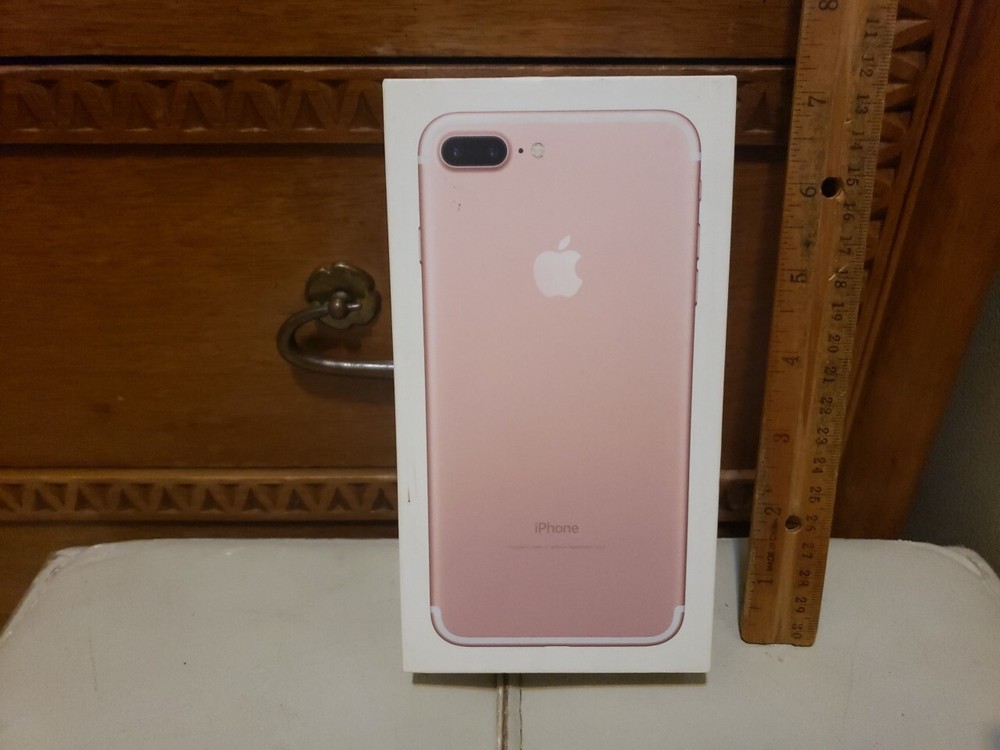 Apple iPhone 7 Plus Empty Box - A1661 Rose Gold 32GB Replacement Empty Box Only