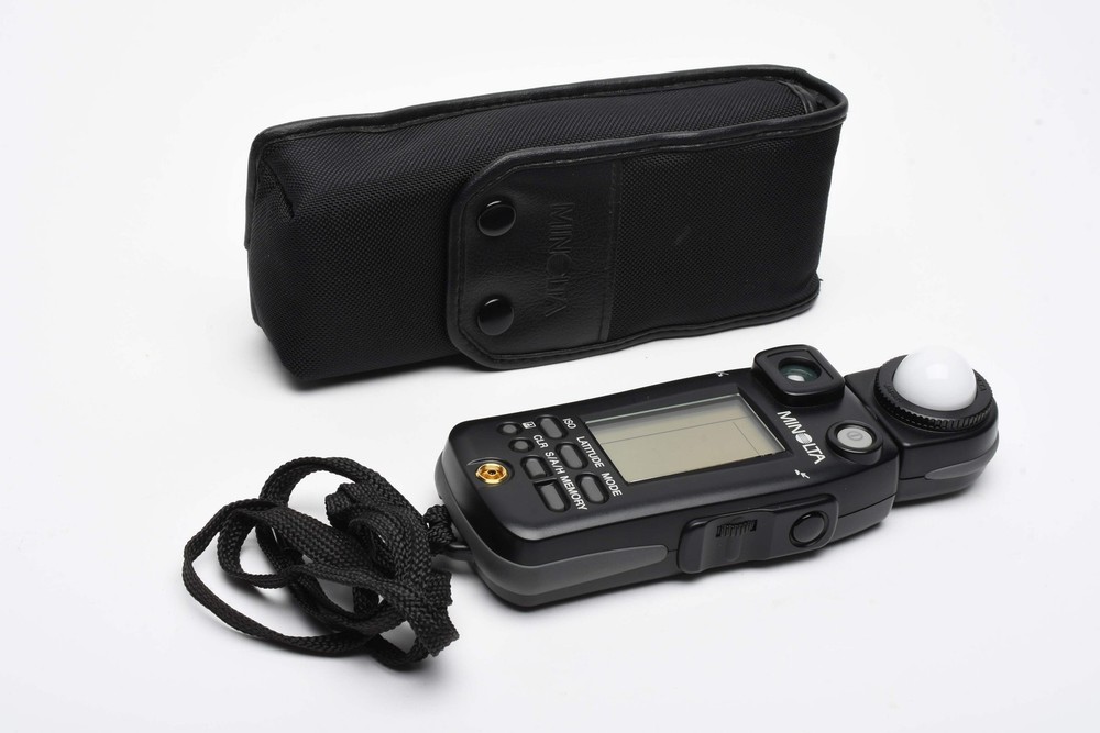 Minolta Flash Meter VI w/Case and strap, Tested, Accurate