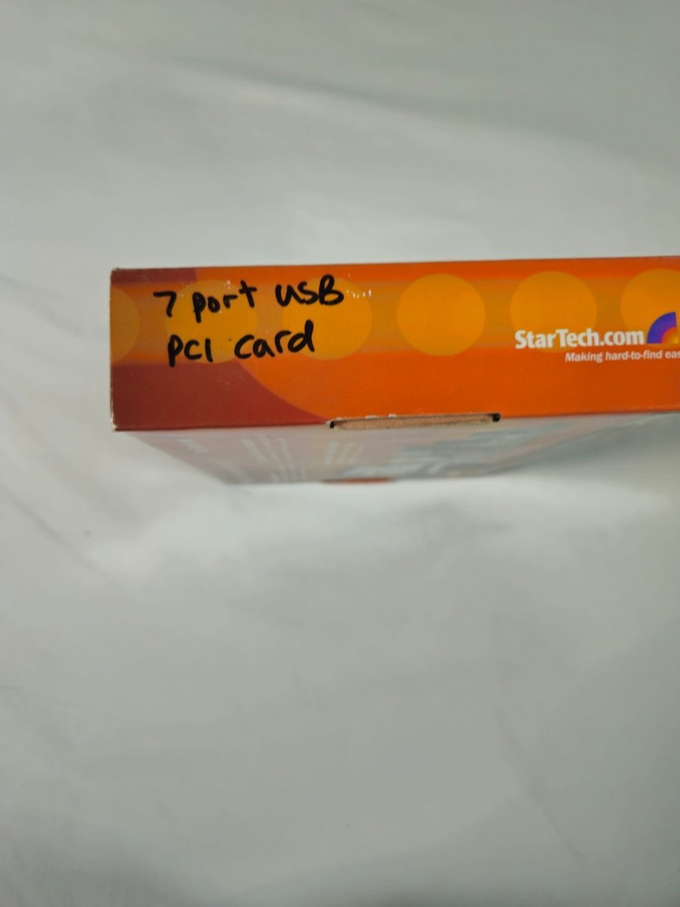 StarTech.com - PCIUSB7 - 7 Port USB 2.0 PCI Interface Card