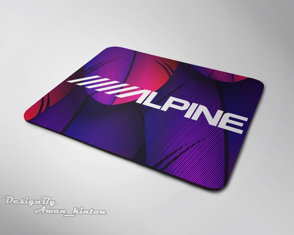 Alpine Logo Mouse Pad New For Gift