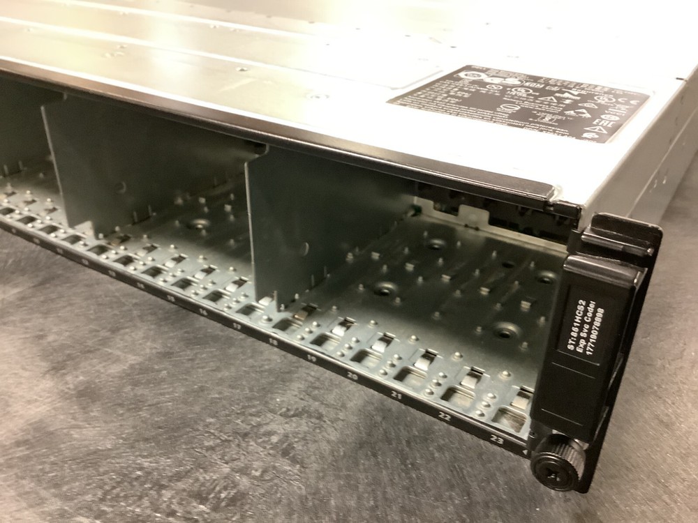 DELL EQUALLOGIC PS6210XV 24-BAY 2.5" STORAGE ARRAY WITH 2x TYPE 15 CONTROLLERS