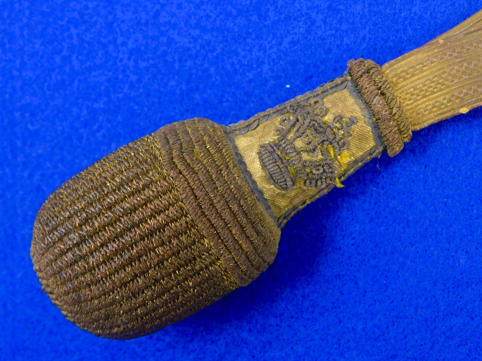 German Germany WW1 Officer's Sword Dagger Knife Portepee Knot Tassel