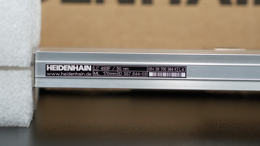 HEIDENHAIN 557644-03 Linear Encoder Scale LC493F, 170mm, 5.0um