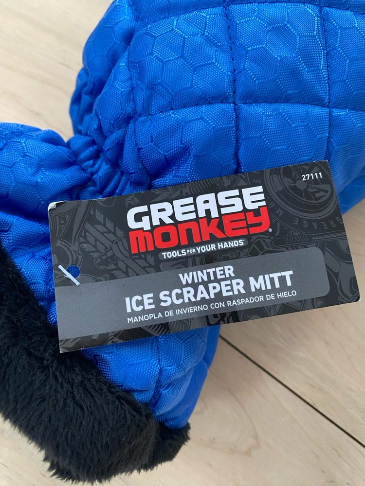 Winter Ice Scaper Mitt By Greese Monkey