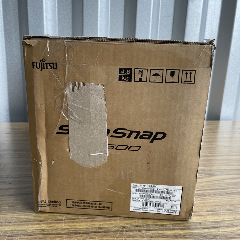 Fujitsu ScanSnap iX500 Document Scanner New Open Box