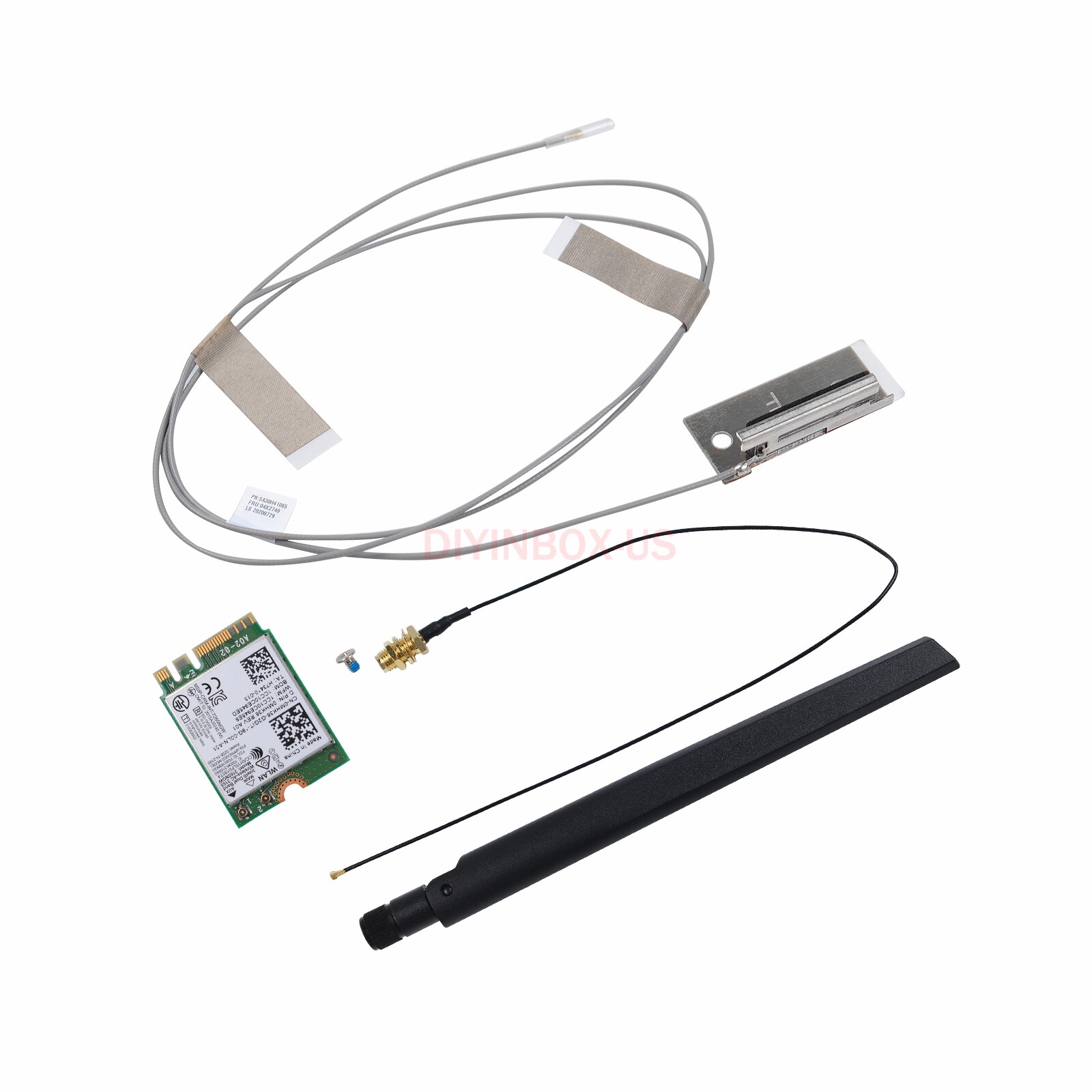 WiFi Antenna Cable + Card For DELL OptiPlex 3040 3050 3070 7040 7050 7060 7070