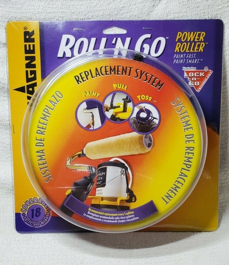 NIP WAGNER 0514139 ROLL N Go POWER ROLLER REPLACEMENT SYSTEM