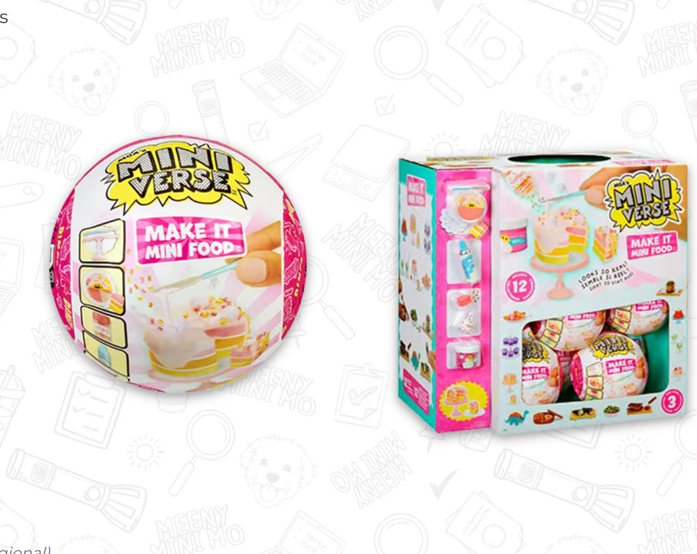 MGA's Miniverse Make It Diner Series 3 wave 2/b **YOU PICK**open and unopened