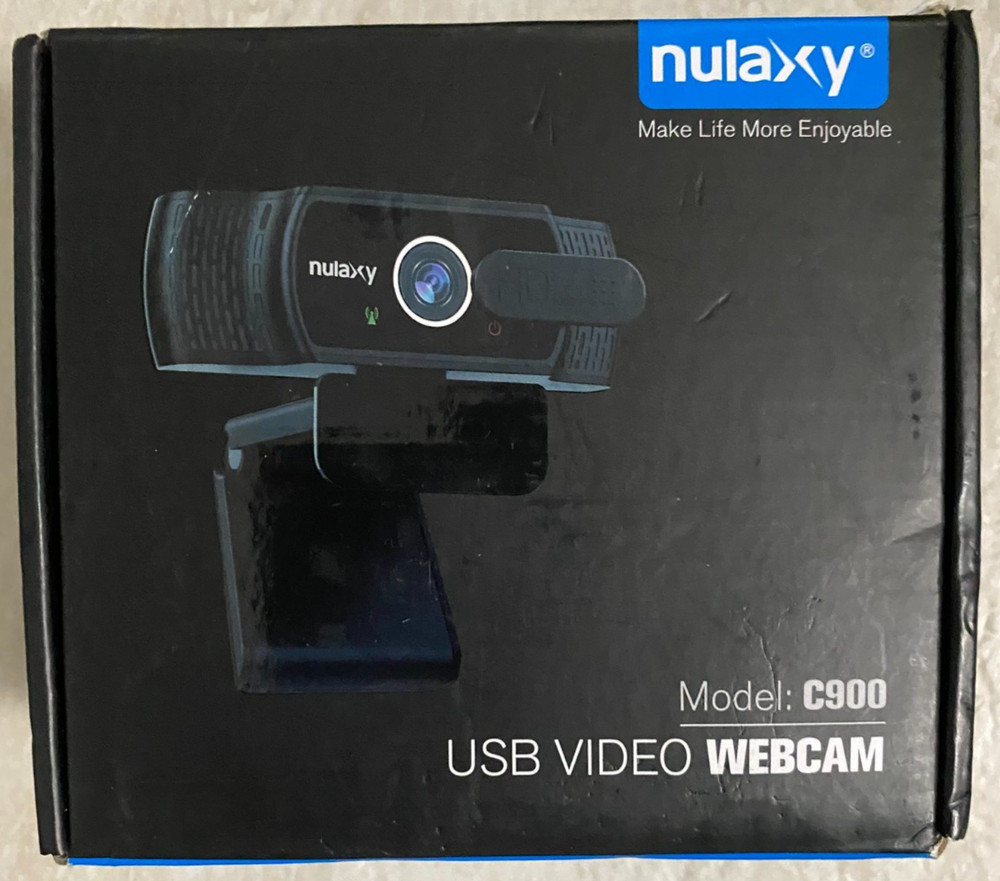 Nulaxy C900 Webcam Open box