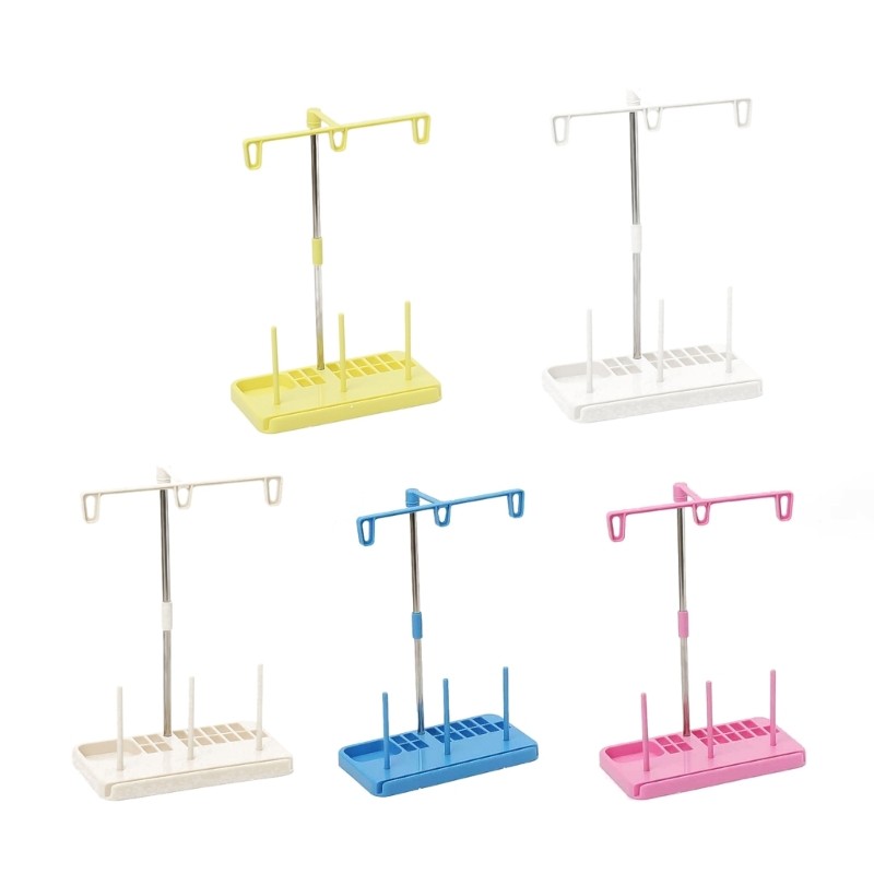 Sewing Machine Thread Rack for 3 Spools of Thread, Embroidery Thread Spool Rack