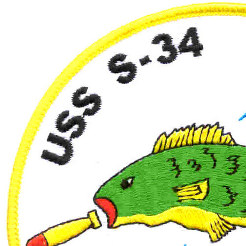 SS-139 USS S-34 Patch