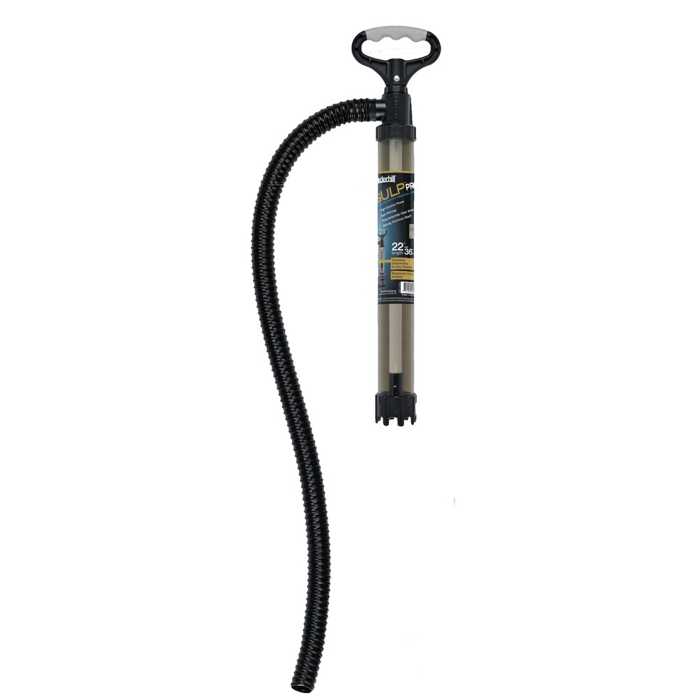 Underhill Clear Gulp-Water Removal Hand Pump
