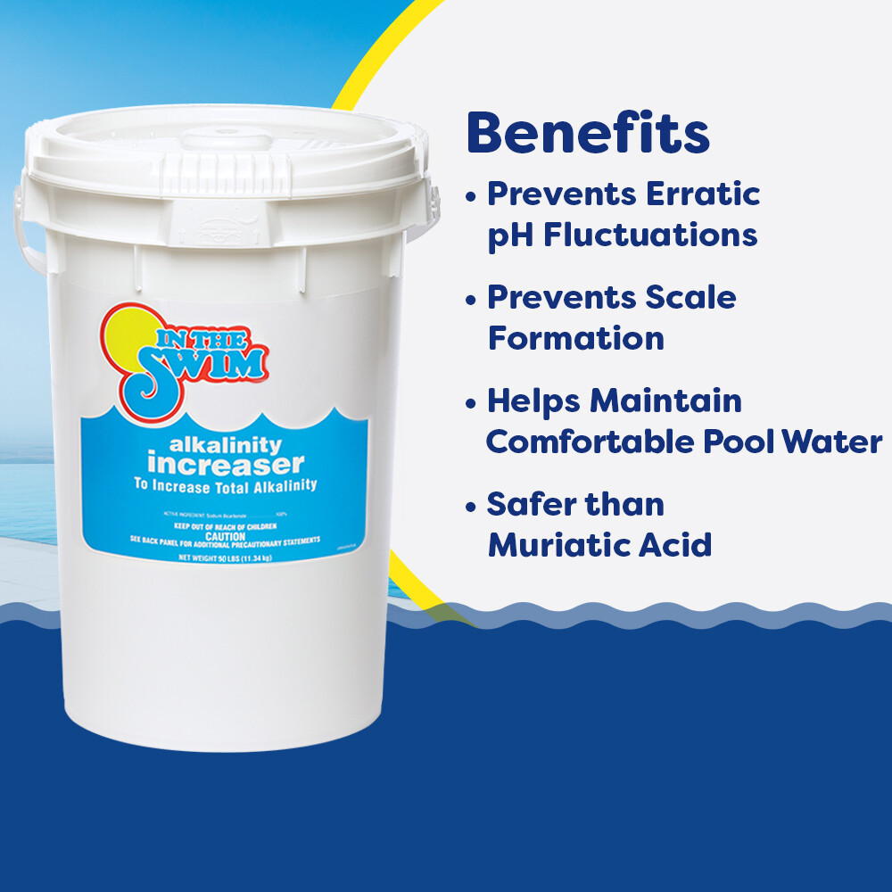 Alkalinity Increaser - Raise Pool Alkalinity In The Swim