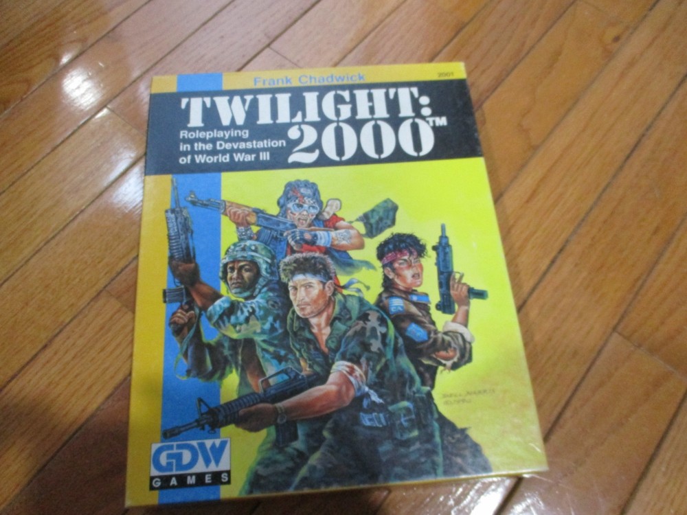 Twilight 2000 RPG Core box set 2nd Edition complete