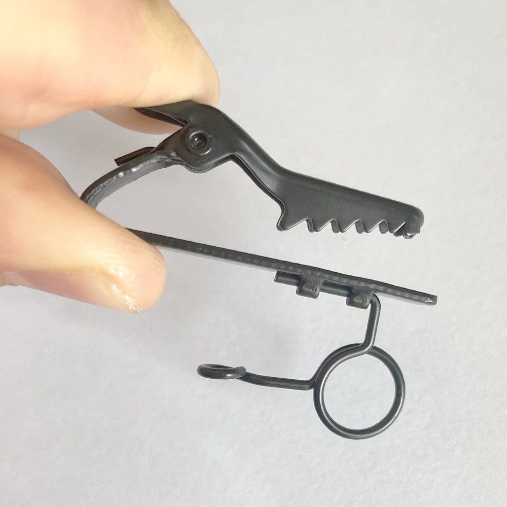 Lapel Microphone Clips Replacement Kit, Mic Windscreen Foam Covers and Clips