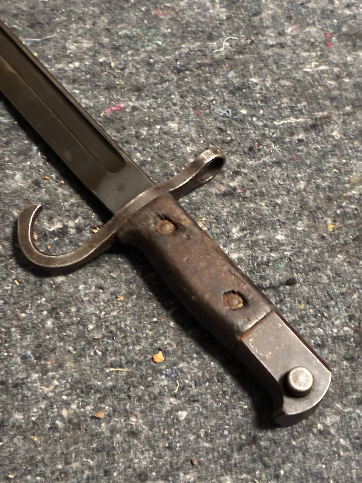 WW2 JAPANESE TYPE 30 ARISAKA BAYONET AND SCABBARD