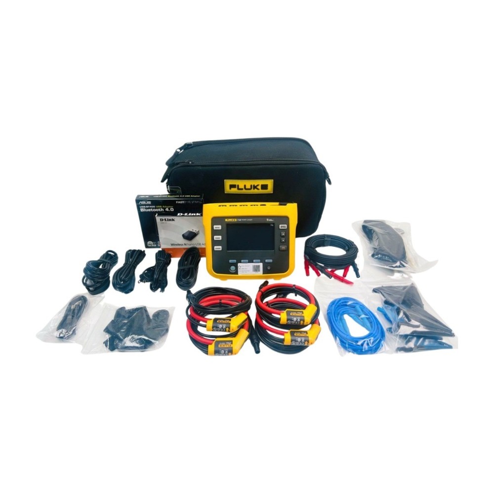 Fluke 1738 Three Phase Power Quality Logger Analyzer NICE