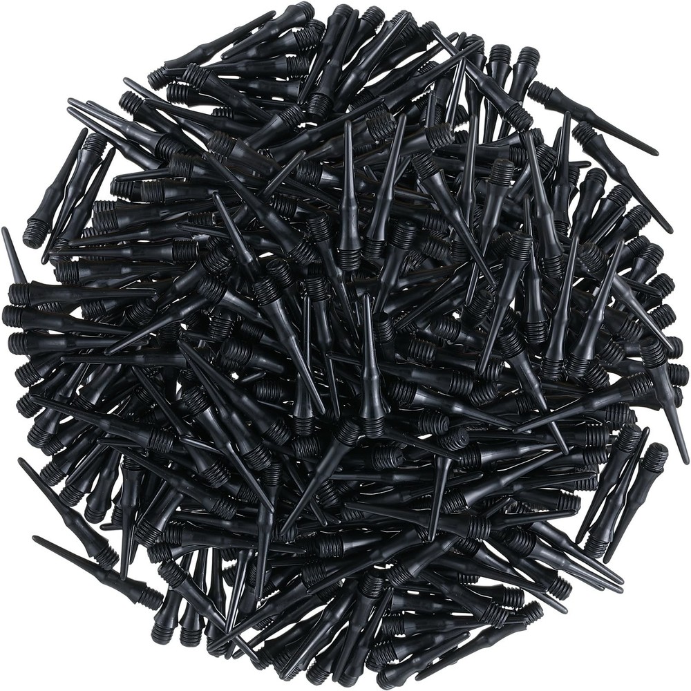 200 Pack 2BA Thread Soft Tip Dart Points Plastic Replacement Dart Tips Soft T...